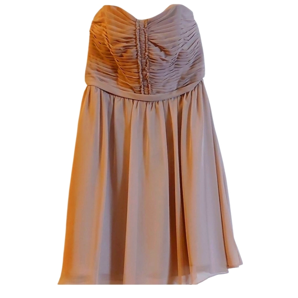 Vintage Alfred Angelo Strapless Cocktail Dress size 12 EUC